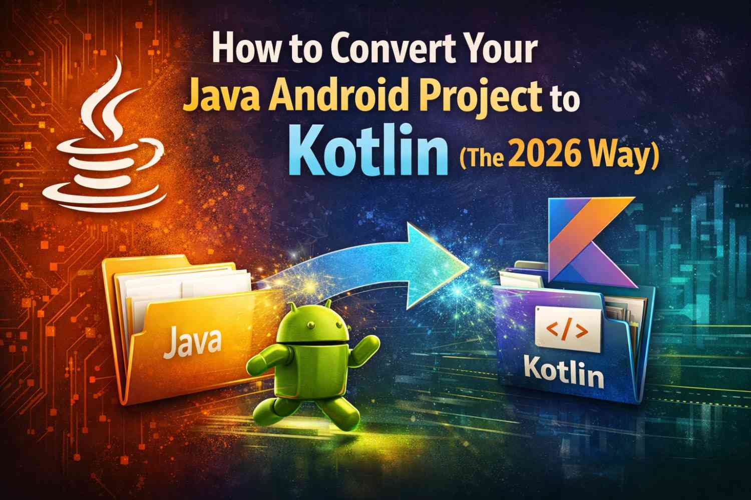 Java Android project to Kotlin