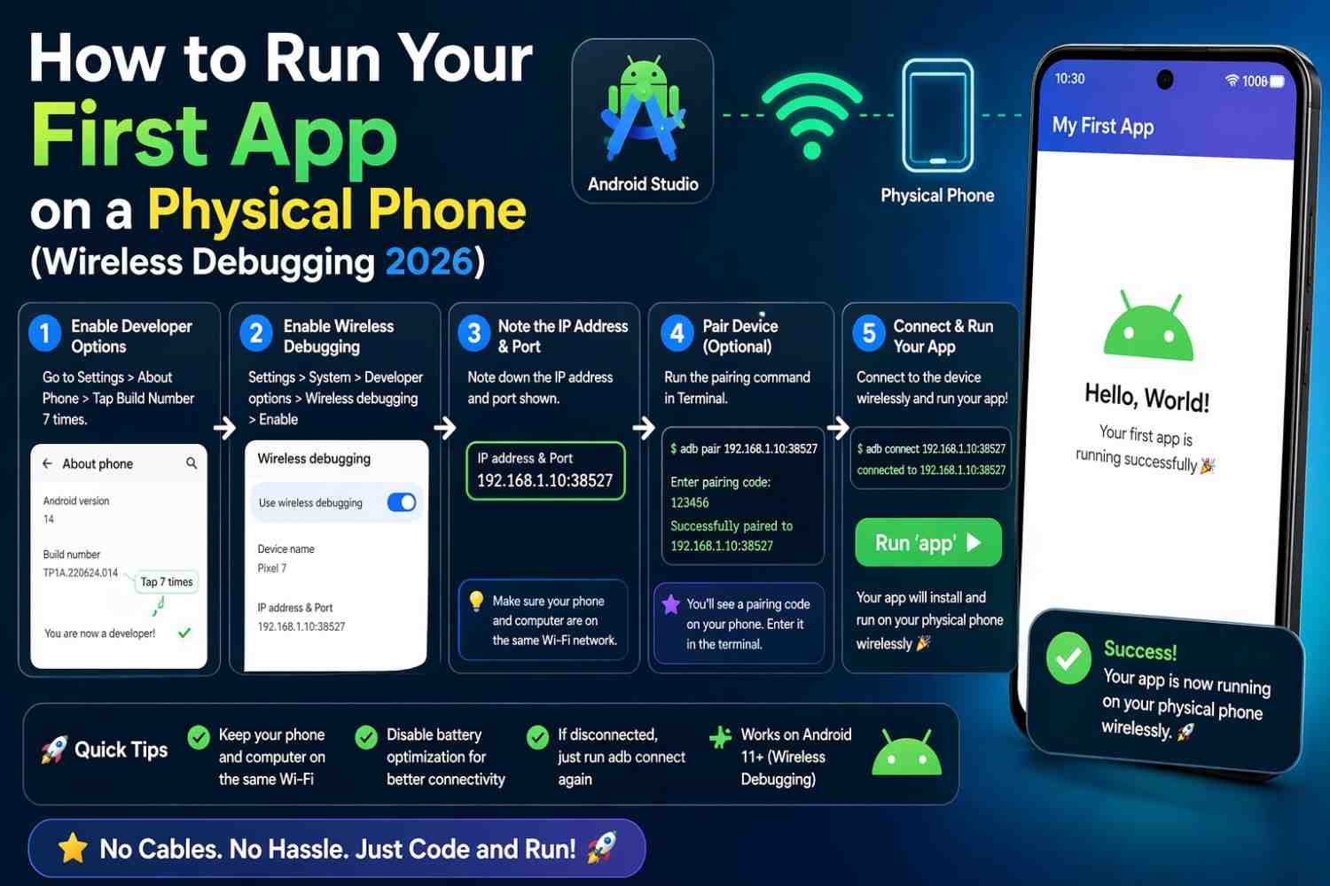 Wireless Debugging Android