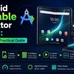Android foldable emulator setup