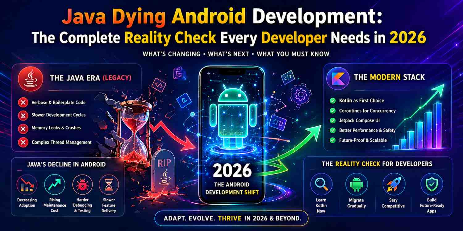 Java dying Android development