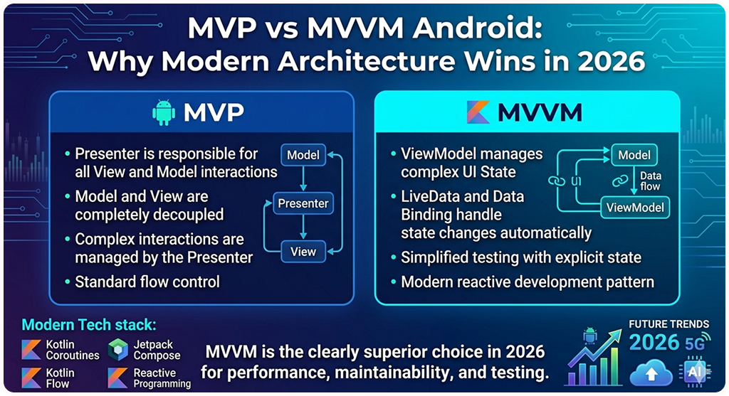 MVP vs MVVM Android