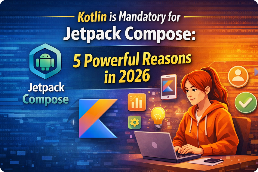 Kotlin is mandatory for Jetpack Compose