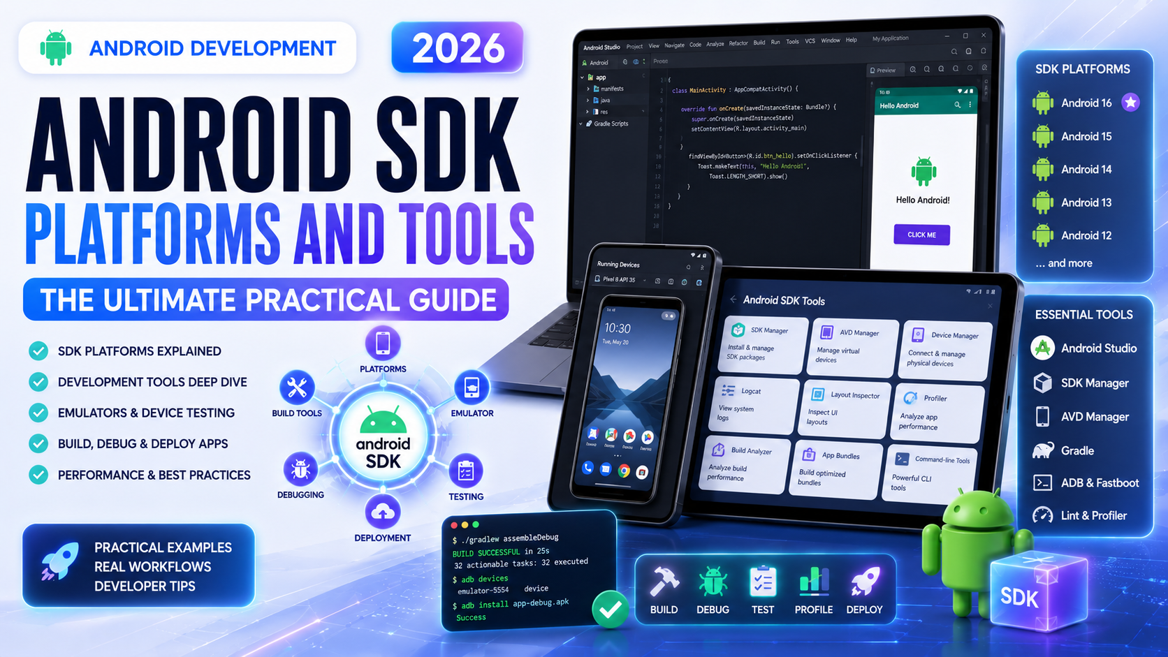 Android SDK Platforms and Tools – The Ultimate Practical Guide 2026